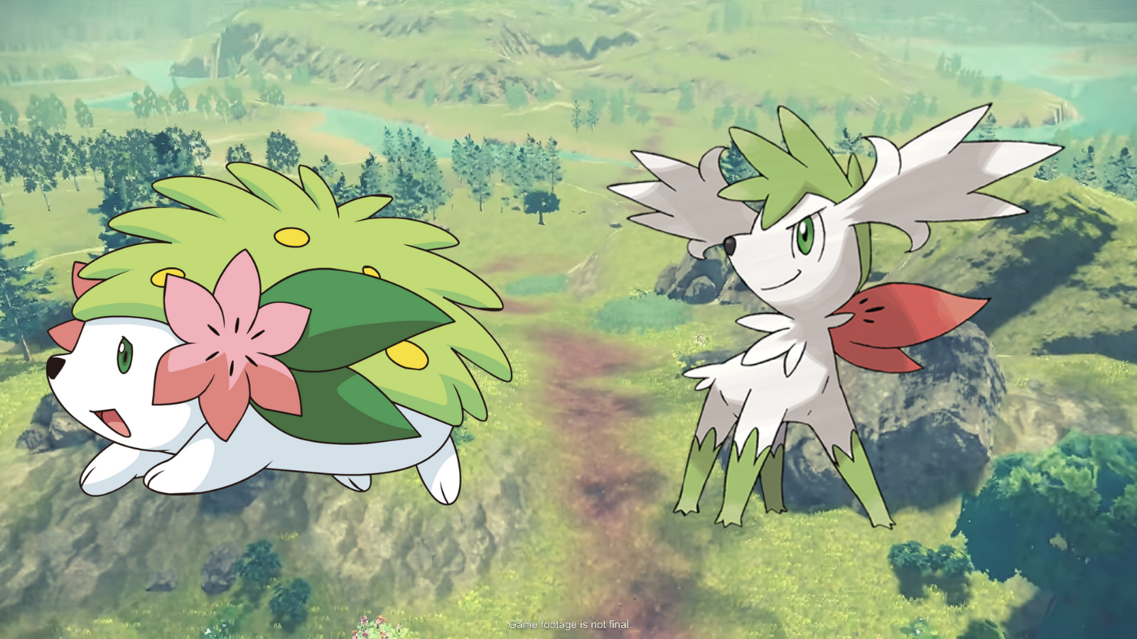 Pokémon nº 0492 - Shaymin (Forma Sky) Pokémon Gratidão Ele vive em meio a  flores. Para evitar ser encontrado, ele se enrola para parecer uma planta  com uma flor - Diamond Beleza