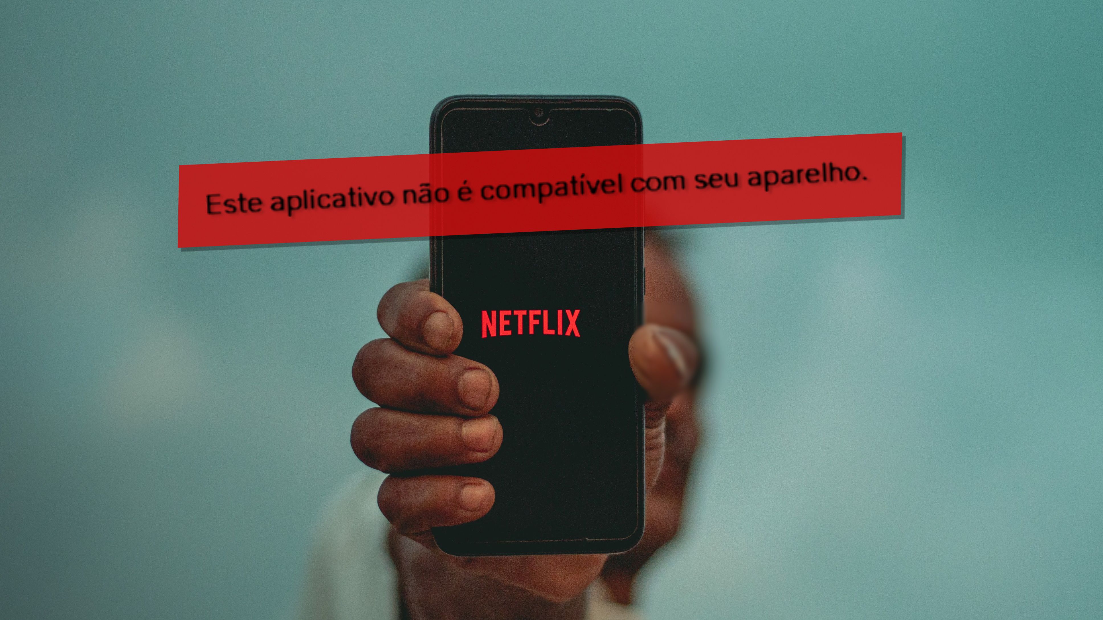 A Netflix não está funcionando