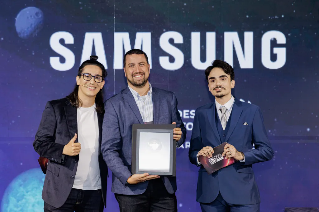 Samsung foi um dos maiores destaques no 6º Prêmio Canaltech (Imagem: Ivo Meneghel Jr/Canaltech)