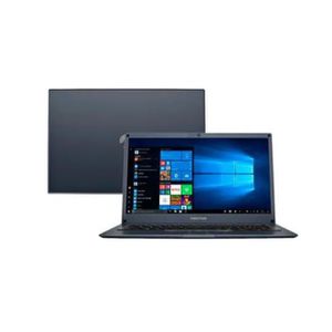 Notebook Positivo Motion Plus Q464B Intel Atom Quad-Core Windows 10 Home 14" - Deep Blue