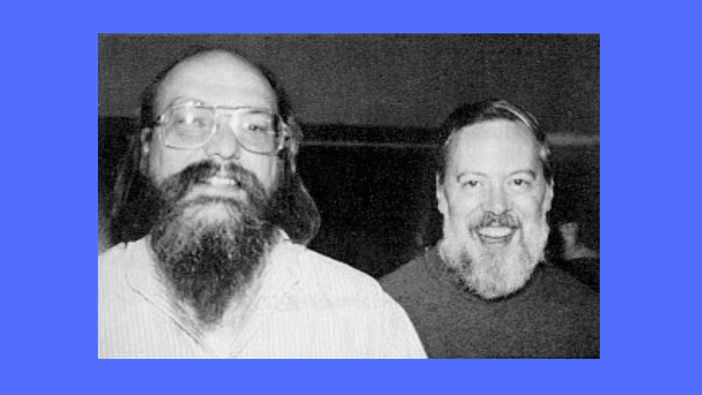 Ken Thompson e Dennis Ritchie