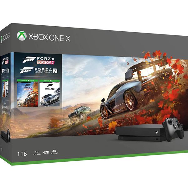 Console Xbox One X 1TB - Forza Horizon 4 + token digital Forza Horizon 4 LEGO® Speed Champions