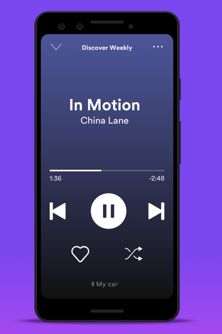Spotify lança modo de visualização simplificado no Android para uso em carros