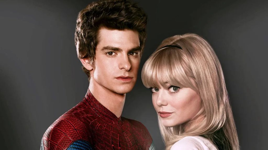 Andrew Garfield e Emma Stone se conheceram no filme O Espetacular Homem-Aranha (Imagem: Divulgação/Sony Pictures)