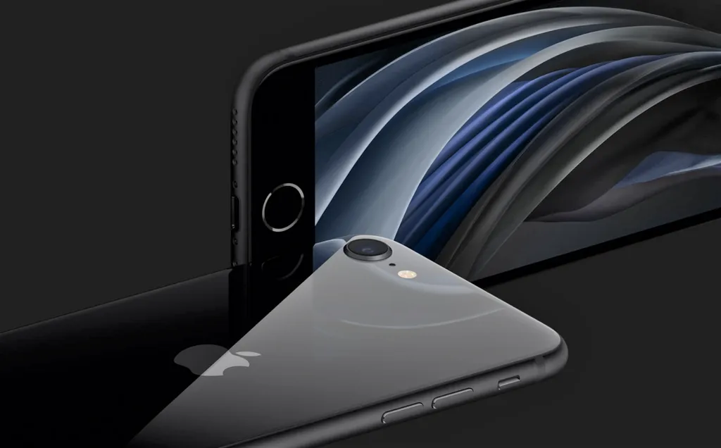 Segunda geração do iPhone SE aposta no visual do iPhone 8 com chip de iPhone 11 (Imagem: Divulgação/Apple)
