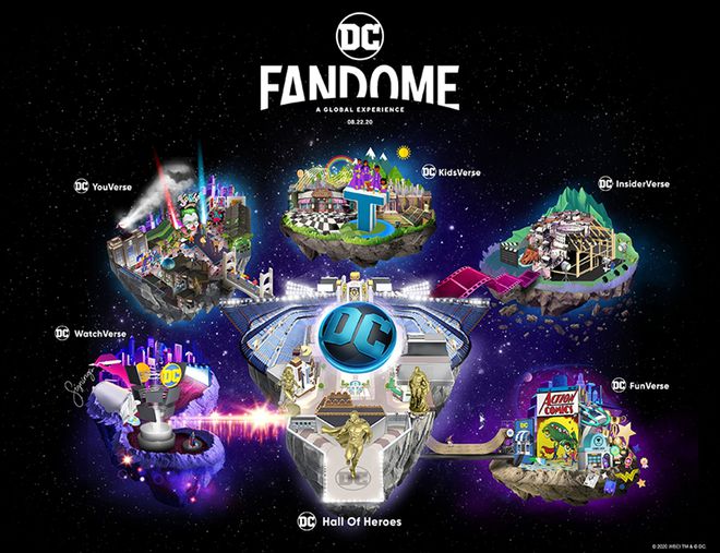 DC FanDome muda programação e agora terá dois eventos; o primeiro é sábado (22)