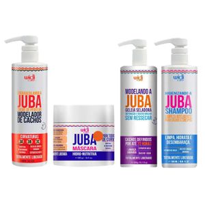 Widi Care Juba Kit - Creme de Pentear + Máscara + Geléia + Shampoo | CUPOM