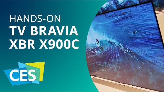 Sony Bravia XBR X900C, a TV 4K mais fina do mundo [Hands-on | CES 2015]