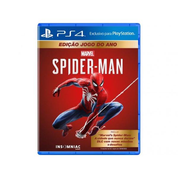 Jogo Marvels Spider-Man GOTY Edition para PS4