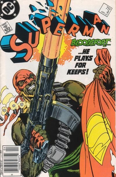 Primeira aparição do vilão foi em 1987 pelas mãos do lendário John Bryne (Imagem: Reprodução/DC Comics)