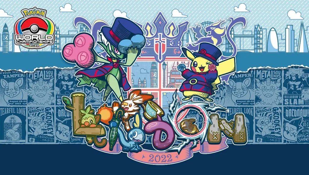 Mundial de Pokémon acontecerá entre os dias 18 a 21 de agosto em Londres. (Imagem: Divulgação/The Pokémon Company)