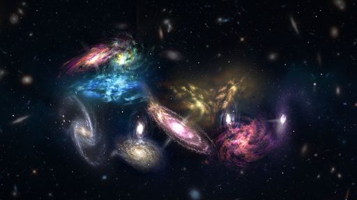 NASA seleciona missões para estudar galáxias, estrelas e colisões cósmicas