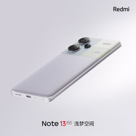 Redmi Note 13 Pro Plus terá tela curvada para as laterais e tampa traseira texturizada