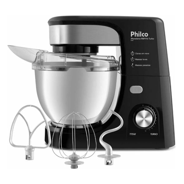 Batedeira Philco Planetária Pbp770pi Turbo Inox 110V | CUPOM