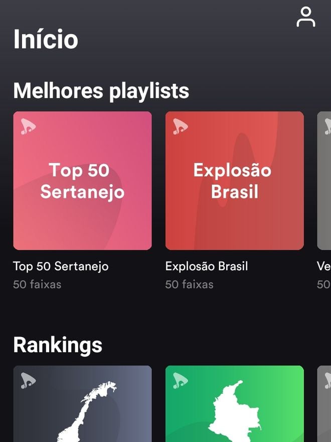 Existe algum APP de música grátis que possa ser usado sem Internet