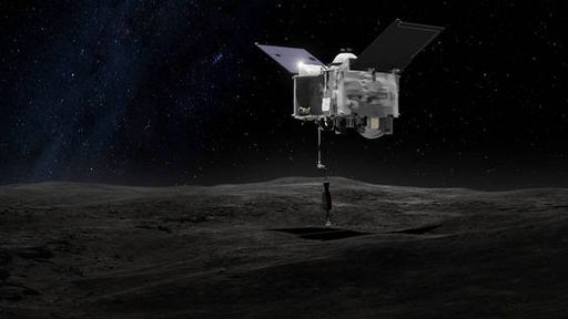 NASA lança robô explorador que coletará poeira cósmica de asteroide