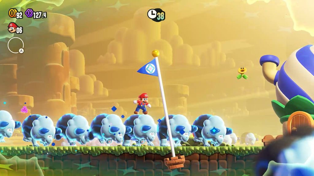 Super Mario Bros Wonder se adapta ao jogador e não ao contrário (Imagem: Reprodução/Nintendo)