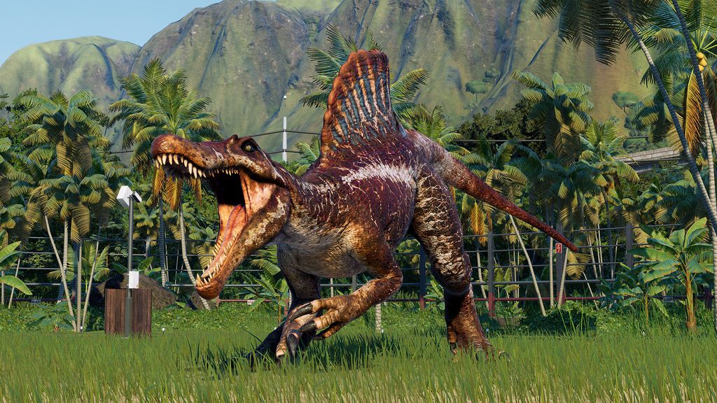 Dinossauro em Jurassic World Evolution 2