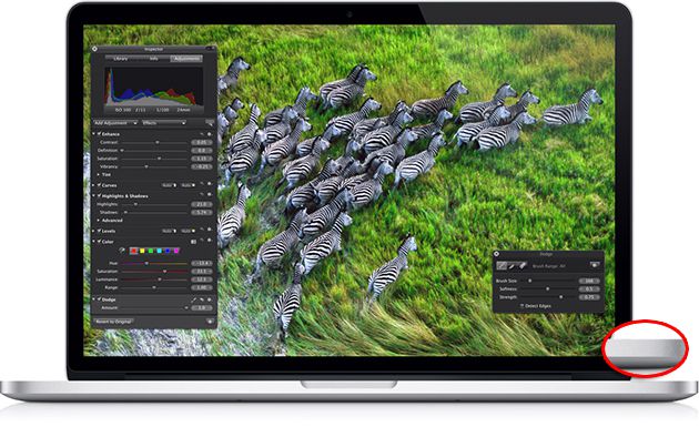Novo Macbook Pro, sem a porta infravermelha Novo Macbook Pro, sem a porta infravermelha