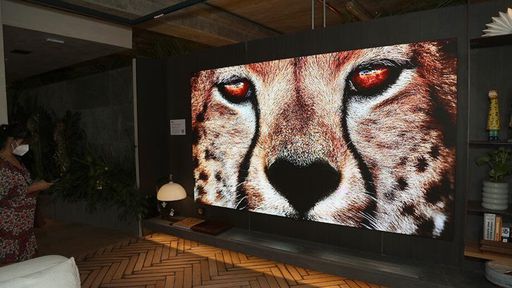 LG apresenta TV LED de 136 polegadas para ambientes de alto luxo