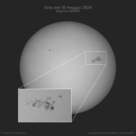 Mancha solar AR 3664