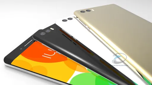 Imagens revelam que Xiaomi Mi Note 2 terá display curvo e duas câmeras traseiras