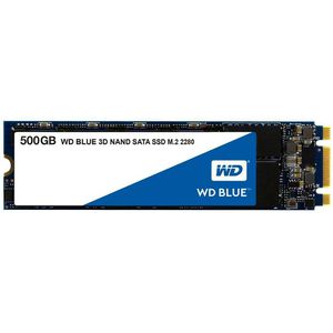 SSD WD Blue, 500GB, M.2, Leitura 560MB/s, Gravação 530MB/s - WDS500G2B0B