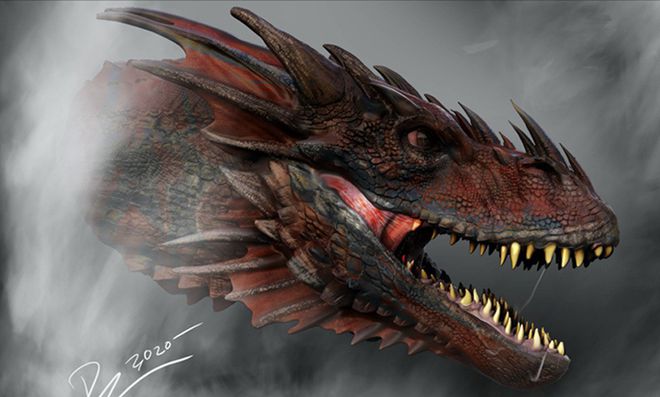 Primeiras artes conceituais de House Of The Dragon foram lançadas no início do mês  (Imagem: Reprodução / Jason Kilar)