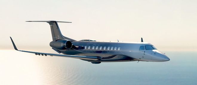 O Legacy é o principal jato executivo da Embraer/ Imagem: Embraer