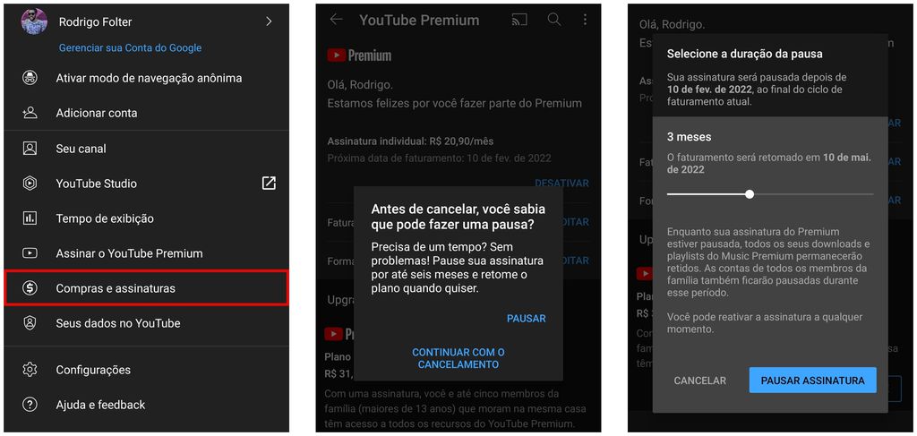 Como cancelar a assinatura do Youtube Premium | Guia Prático