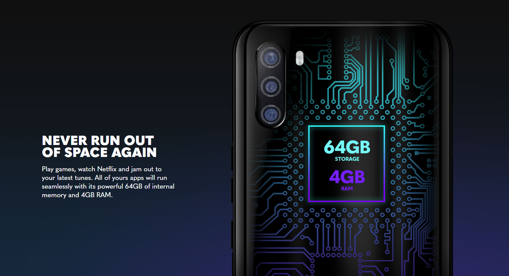 Novo celular da BLU custa apenas US$ 129 e oferece chip octa-core com 4 GB de RAM (Foto: Divulgação/BLU)