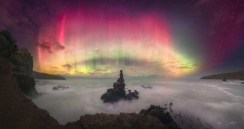 Destaque da NASA: aurora na Nova Zelândia é foto astronômica do