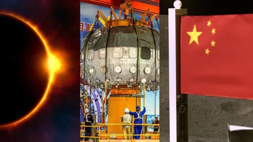 O céu (não) é o limite | Eclipse solar, "sol artificial", China na Lua e mais!