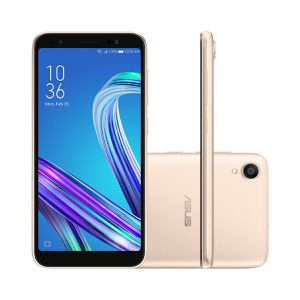 Smartphone Asus ZenFone L2 32GB Dourado Tela 5.5 Pol. Câmera 13MP Selfie 5MP Dual Chip Android 8.0 [À VISTA]