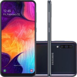 Smartphone Samsung Galaxy A50 - 128GB - Preto [EM 1X NO CARTÃO]