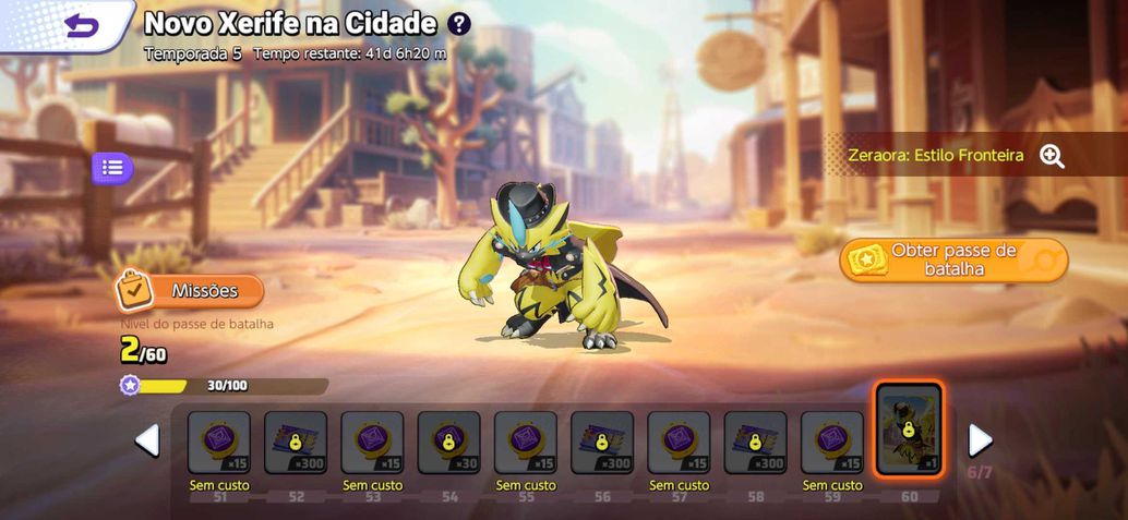 Zeraroa: Estilo Fronteira