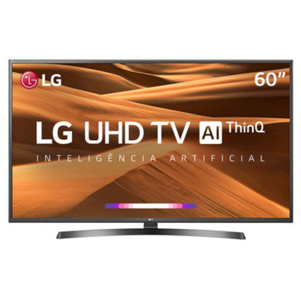 Smart TV LED 60" LG UM7270 Ultra HD 4K HDR Ativo, DTS Virtual X, Inteligencia Artificial THINQ AI, WEBOS 4.5