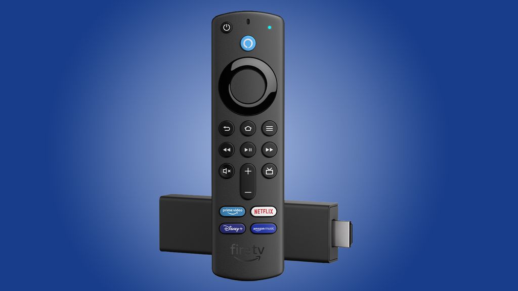 Fire TV Stick 4K traz controle de TV integrado (Imagem: Divulgação/Amazon)
