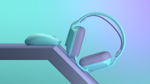 Logitech G335 chega ao Brasil com design menor, mais leve e colorido
