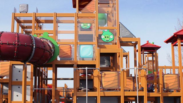 Jogo Angry Birds ganha versão em parque temático