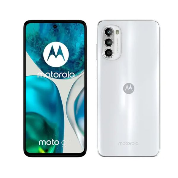 Smartphone Moto G52, 128GB, 4GB RAM, Octa Core, Câmera Tripla 50MP, Tela de 6.6, Branco - PAU60019BR - Motorola [CUPOM]