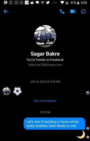 Modo Escuro Facebook 3