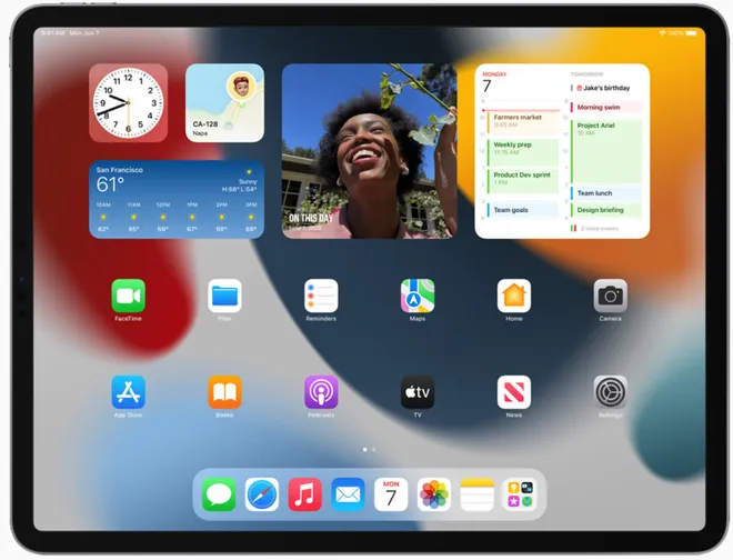 O iPadOS tem diversas mudanças em relação ao iOS (Imagem: Divulgação/Apple)