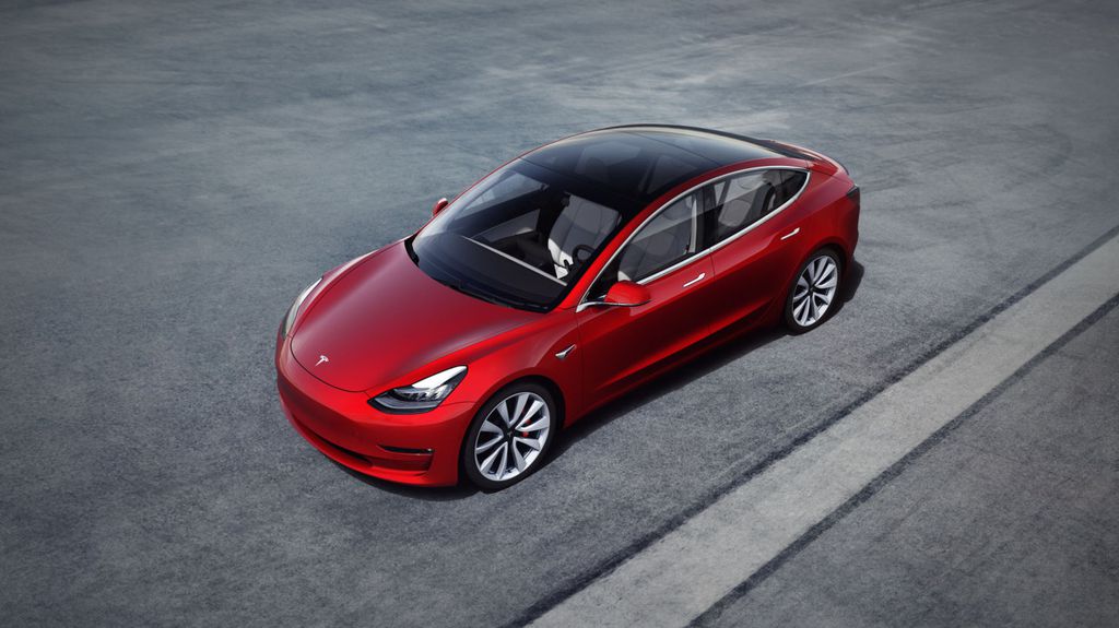 O Tesla Model 3 é um dos carros elétricos mais vendidos do mundo (Imagem: Divulgação/Tesla)
