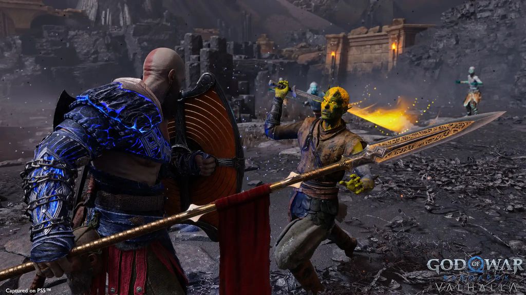 Kratos enfrentará sozinho demônios internos em sua jornada por Valhalla (Imagem: Divulgação/Santa Monica Studios)