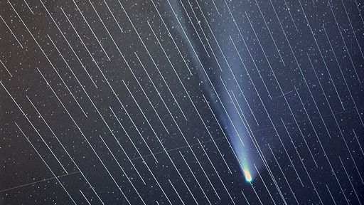 Satélites Starlink agora são invisíveis a olho nu, mas não para telescópios