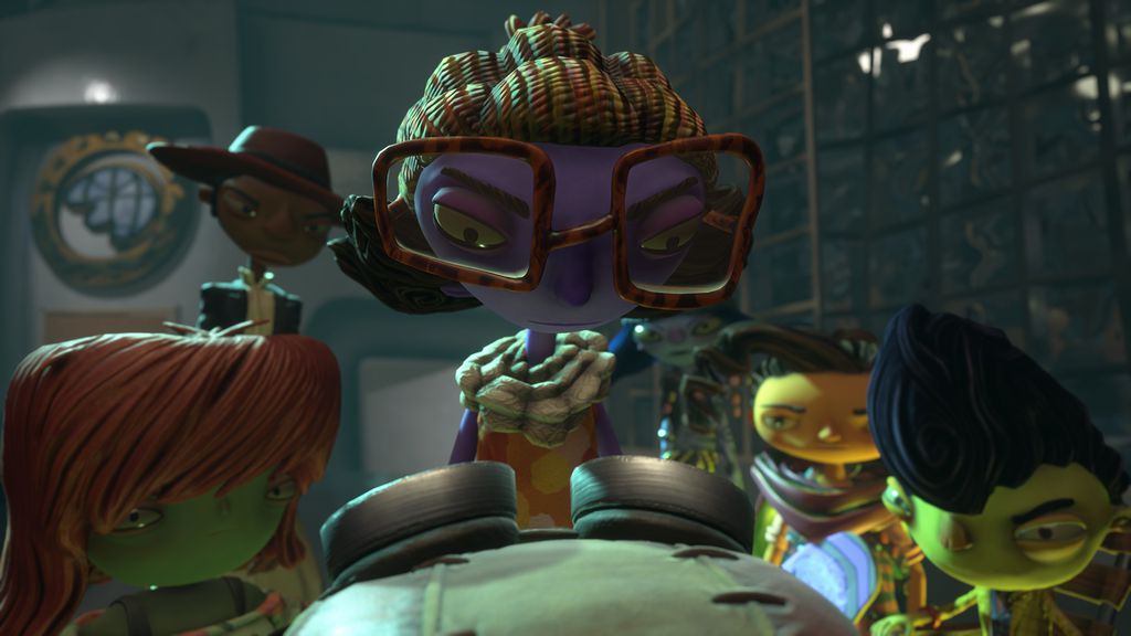 Os colegas de Raz podem ser um pouco babacas com você no começo (Foto: Divulgação/Xbox Game Studios)