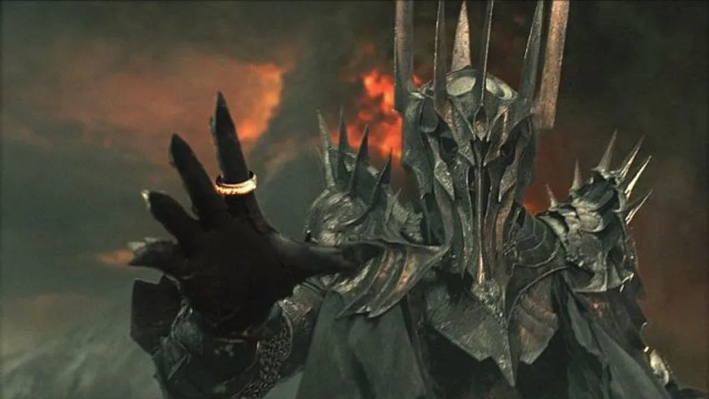 O Sauron que a gente conhece só aparece bem depois de toda essa história com Morgoth (Imagem: Divulgação/Warner Bros)
