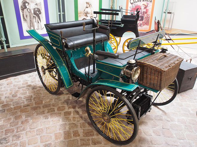 Peugeot Type 3 visto de frente
