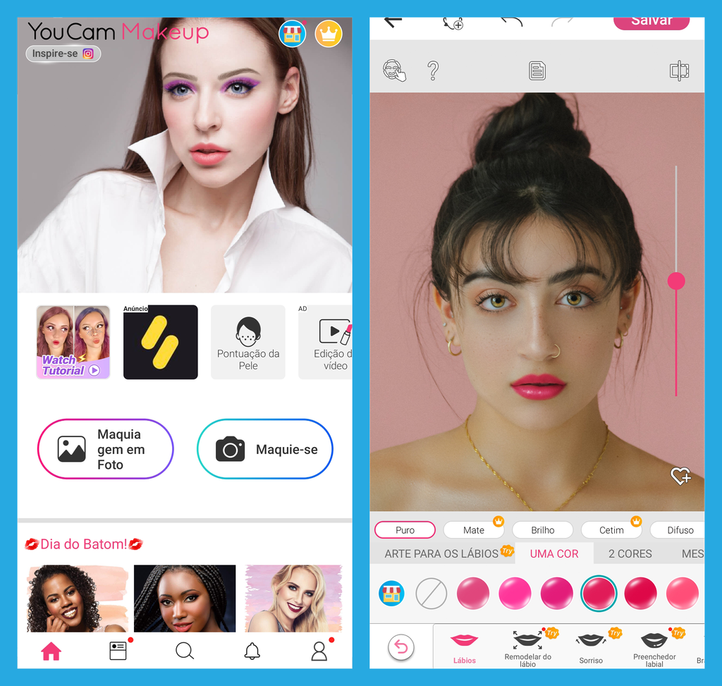 YouCam Makeup - Face Maquiagem – Apps no Google Play